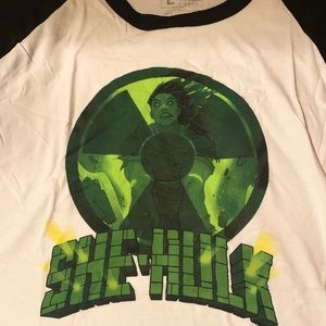 Large  Marvel Shirt. She Hulk